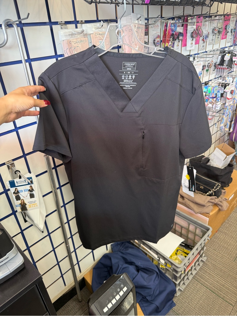 Men's discontinued Cherokee atmos scrub top